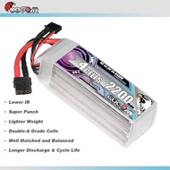 CD4S220060 // Coddar 4S 14.8V 2200mAh 60C XT60 T-Plug LiPo Battery