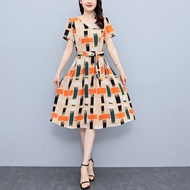 Muse Dress Women Formal Casual Summer 2023 New Loose Flower Dress with Pockets Filipiniana Modern Dr