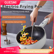 Multifunctional Electric Frying Pan With Steamer Frying Pan 6L Electric Fryer Household 304 Electric