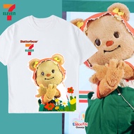 2025 เสื้อน้องหมีเนย หมีเนย  7 11 Seven Eleven x Butterbear T-Shirt ผ้าCotton 100% ใส่สบาย ไม่หด ไม่