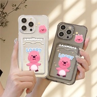 Silicone Material Case Pink Loopy Casing For Realme Note 60 60x 50 Narzo 10 N61 N63 N53 50A 50i Prim