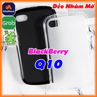 [Real Photo] BlackBerry Q10 Matte Silicone Case
