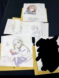 入場者特典 複製原畫 亞絲娜 桐人 米特 劇場版 刀劍神域