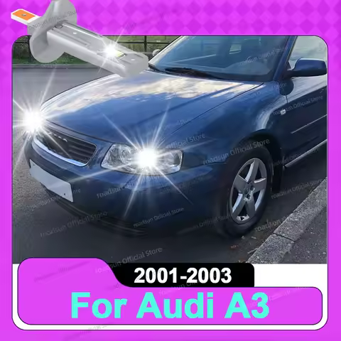 2/4Pcs LED Car Headlight Bulbs H7 H1 Canbus Mini Size 180W 6000K White Auto Light 12V For Audi A3 20