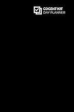 COGENT KIT Day Planner: (6x9, Black) — A simple, 90-day, undated journal to plan, do, and reflect on