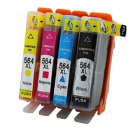 HP564 XL HP564XL Hp564-XL Compatible 4 Multi Pack Ink Cartridge HP (BK/C/M/Y) - Compatible Ink Multi