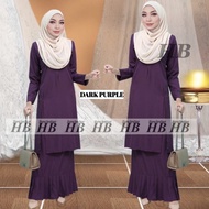 dress muslimah baju kurung moden LABUH NABILA  FRILL dress muslimah BAJU RAYA 2022
