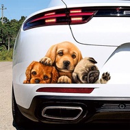 Car Stickers Funny Dog Cartoon Refrigerator Bag Furniture Motorcycle Decoration Sticker