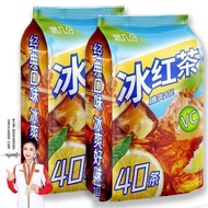 【燃几分】冰红茶冲剂多种果味便携装维生素活力固体饮料学生版冲泡粉7.21 【Burning Some Energy】Iced Tea Powder with Various Fruit Flavors