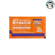 มายบาซิน ซิงค์ (รสส้ม)  MyBacin ZINC  Orange 10ซอง x 10เม็ด  [HHTT]