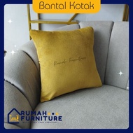 Minimalist Square Pillow / Sofa Pillow / Aesthetic Pillow