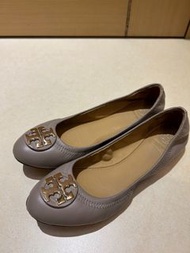 Tory Burch 灰色平底鞋