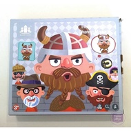 Interesting Face Change Magnetic Puzzles for Kids Ages 3-5, Kids Educational Learning Toys for Toddl