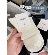 cute socks socks for women Socks women's cotton cute sports curling summer socks