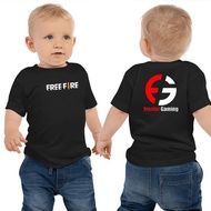 Freefire frontal gaming kids t-shirt