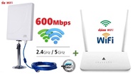 Router+USB Wifi 2.4G+5G ตัวขยายสัญญาณ Wifi ระยะไกล รับ Wifi แล้วปล่อย Wifi ต่อ ผ่าน Router รองรับการใช้งาน ผ่านสาย LAN และ Wifi สูงสุด 32 เครื่อง