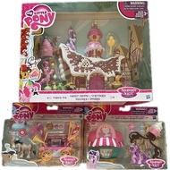 Hasbro My Little Pony Collection Series Deluxe Story Scenario Set Donkey Carnival Purple Happy Ice C