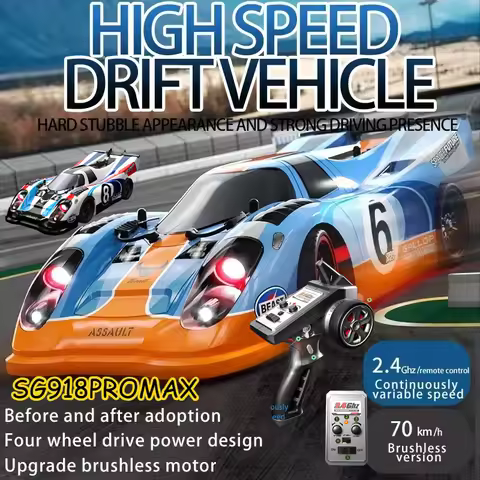 High-speed Flat-running Drift Racing RC Car1∶16 Full-scale Rc Four-wheel Drive Remote Control Car Mo