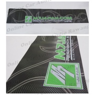 Front Windscreen Windshield Window Sticker - Carbon - M7 Japan