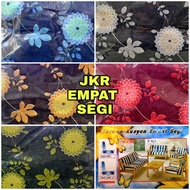 SARUNG KUSYEN JKR SIZE BESAR EMPAT SEGI 1 SET 14 PCS/100% COTTON/CUSHION COVER