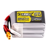 Tattu R-Line Version 5.0 V5 850mAh 150C 3S/4S Lipo Battery XT30 Plug FPV Racing RC Quadcopter
