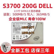 Intel/英特爾 s3700 200g dell版 sata 2.5 mlc 固態硬盤 ssd