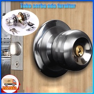 Round Lock Bathroom Round Door Lock Round Door Handle Bathroom Door Handle WC Toilet Set Handle Handle Stainless SS WC