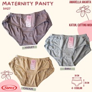 KATUN Pregnant Women's CD Pregnant Women's Panties 4 - 8 Months Maternity Panty Cotton Cutting Midi 