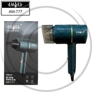 WA AMARA HD AM-777/ Professional Mini Hair Dryer Low Noise 450 Watt