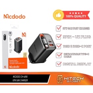 MCDODO CH-4090 67W GAN CHARGER WITH BUILT-IN RETRACTABLE CABLE