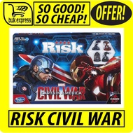 RISK CIVIL WAR CAPTAIN AMERICA IRONMAN BOARD GAME