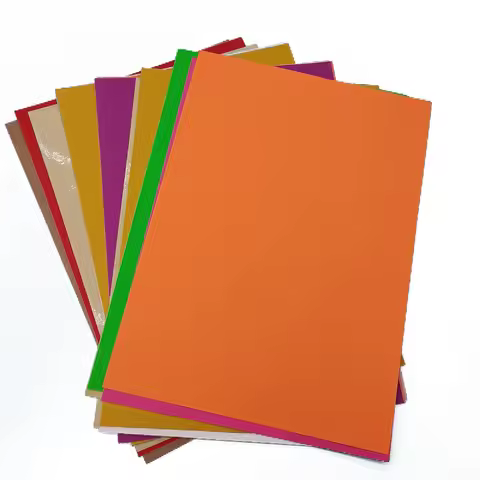 10 Sheets/pack Matte A4 Printing Sticker Size 210x297mm Colorful Printing Paper Self Adhesive Label 
