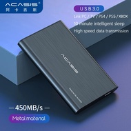 ACASIS 2TB 1TB 500GB Super External Hard Drive Disk USB3.0 HDD Storage สําหรับ PC Mac Tablet Xbox PS4 PS5 TV box4 Color HD
