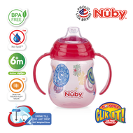 Nuby "Pinpoint" 2 Handle Clik-It Trainer Cup With Pp Cover Spout Cup 270ML NB10320