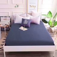 Hot Selling Cotton Bedsheet / Cadar Plain Color Single/Queen Kain Sejuk