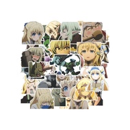 50 PCS Goblin Slayer Stickers Waterproof Stickers – Ideal to Protect and Decorate Laptop Goods, hp, 