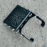 VARIO LIPAT Foldable Adjustable Heavy Duty Top Rack Lipat Box Kotak Bracket Rear Luggage Pemegang Ra