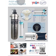 Gen air water filter outdoor water filter pvdf membrane filter stainless steel 304 pvdf6000