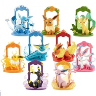 Original Funism Pokemon Pocket Monsters Eevee Adventure Blind Box Set Flareon Sylveon Umbreon Eevee 