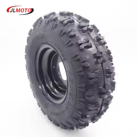 13X5.00-6 Off Road 6 Inch Tubeless Tire With Steel Rim Fit For 4 Racing Wheels Buggy Karting Beach C