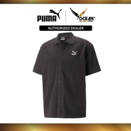 PUMA  CLASSICS Pique Shirt PUMA (Black) 53812901