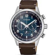 CITIZEN CA4420-13L Eco-Drive Chronograph Leather Watch