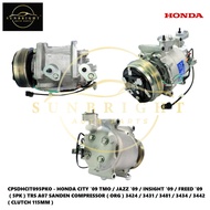 HONDA CITY '09 TMO / JAZZ '09 / INSIGHT '09 / FREED '09 ( 5PK ) TRS A07 SANDEN COMPRESSOR ( ORG )