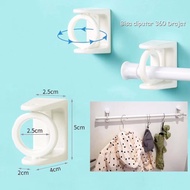 GANTUNGAN Multipurpose pole bracket, hanging bracket, 360 bracket, window bracket, curtain bracket, 
