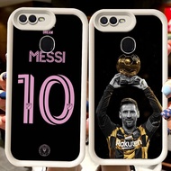 H108 Lionel Messi 10 White Casing for OPPO F9 A12s A5S A1K A5 A3S A12E A12A7 F5 Pro A11KF7