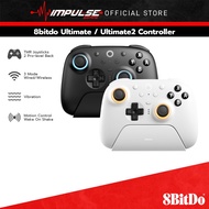 8BitDo Ultimate 2 Bluetooth Controller w/Charging Dock Wired/Wireless (for Nintendo Switch, Windows 