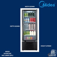 MIDEA SHOWCASE-CHILLER 187L/211L/310L/418L/980L