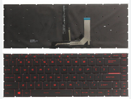 MSI GS65 GF63 GF63 8RC GF63 8RD GF63 Thin 9SC Red Backlit Laptop Keyboard US Layout