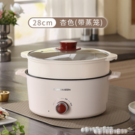 【การจัดส่งในประเทศไทย】หม้อสุกี้ ชาบู กระทะไฟฟ้า หม้อ 4.6 ลิตร KW-352 หม้ออเนกประสงค์ หม้อต้ม กระทะทอ