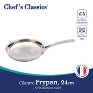 Chef's Classics Cilantro Stainless Steel Frypan, 24cm